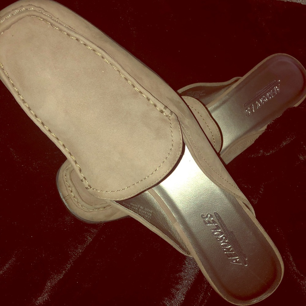 Aerosole suede loafers